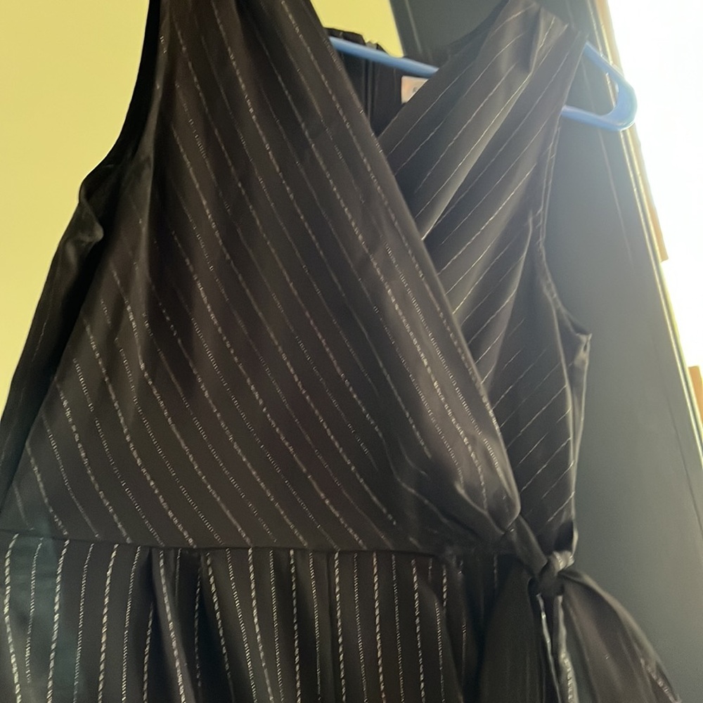 Stylish Black Patterned Jump Suit - image 3